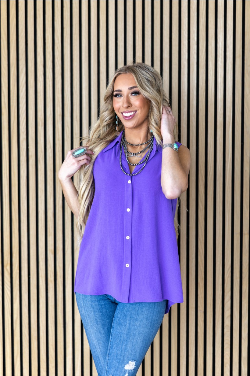 Andree Button Up Tank