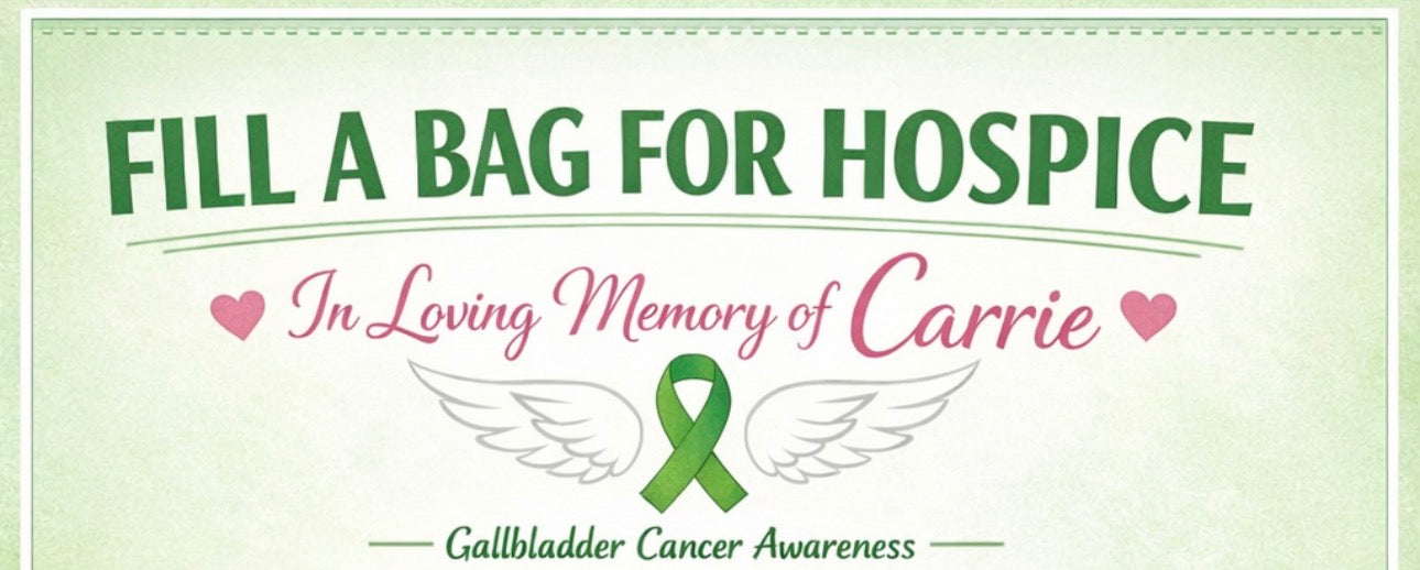 Hospice Reusable Bag fundraiser in memory of Carrie