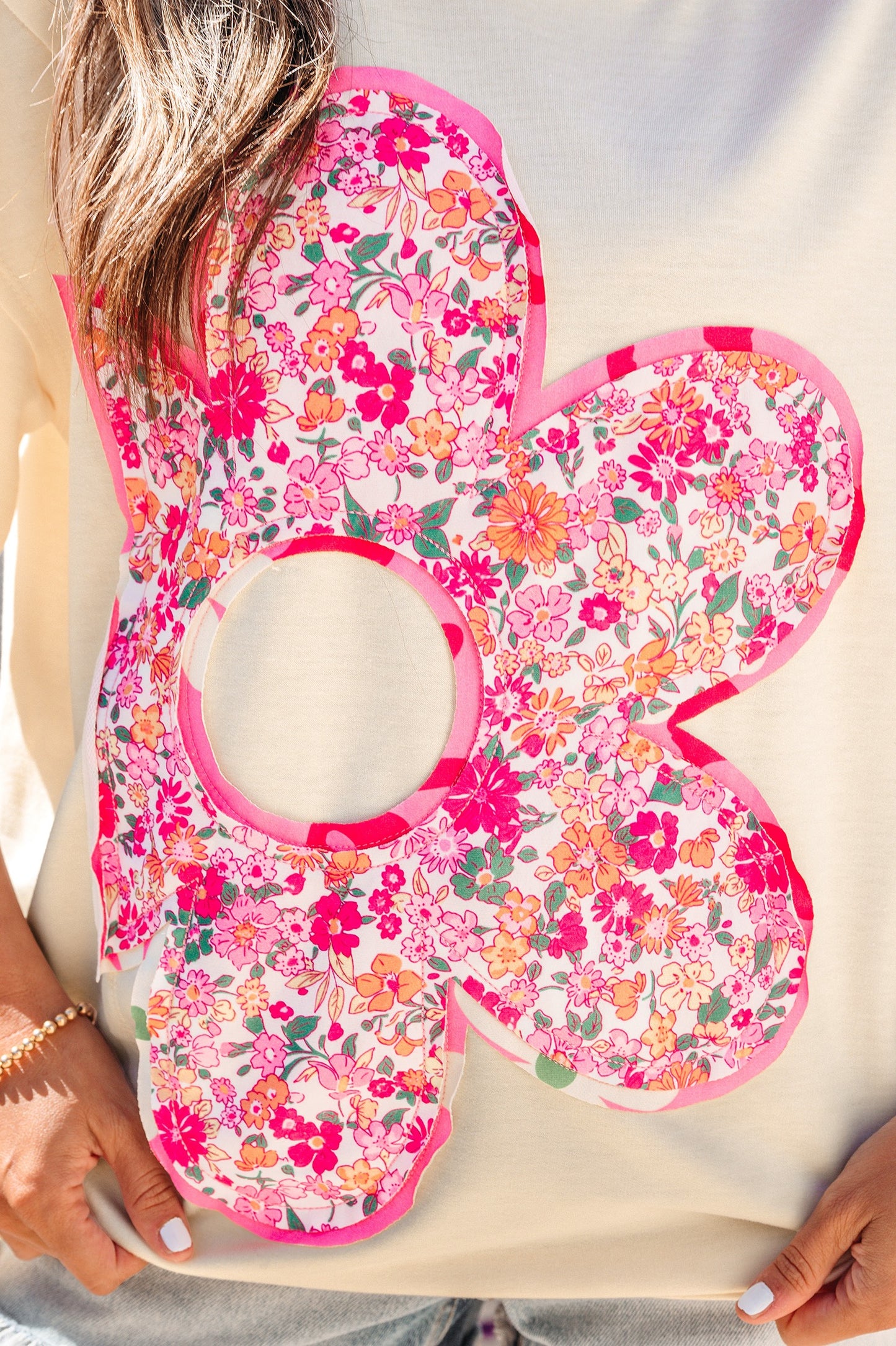 Floral Embrodery Top