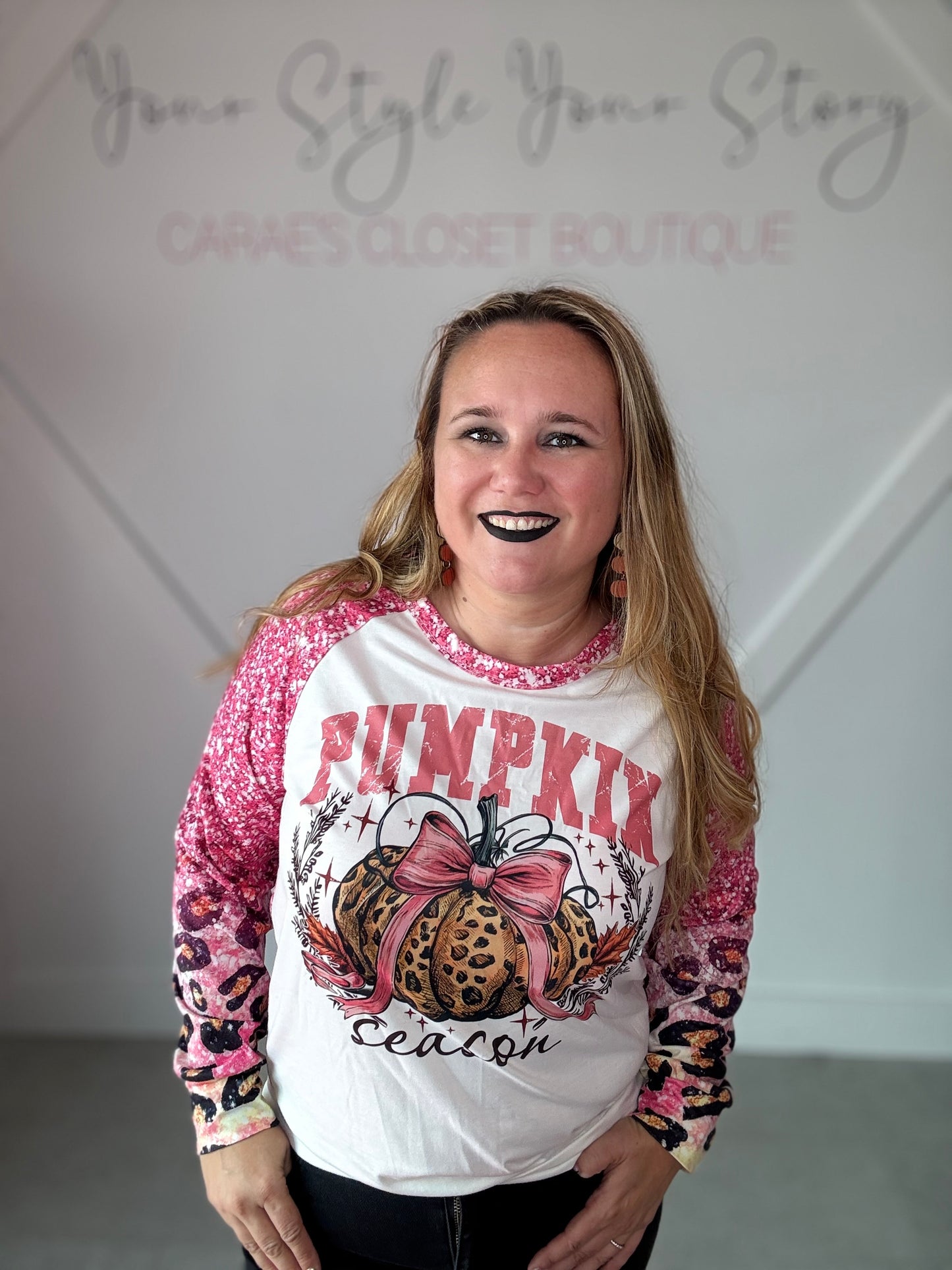Pumpkin Season Long Sleeve Tee
