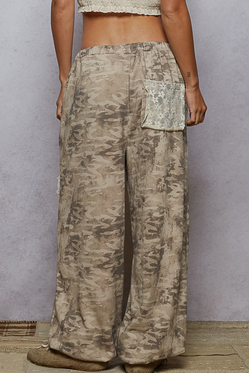 POL Tan Cargo Joggers