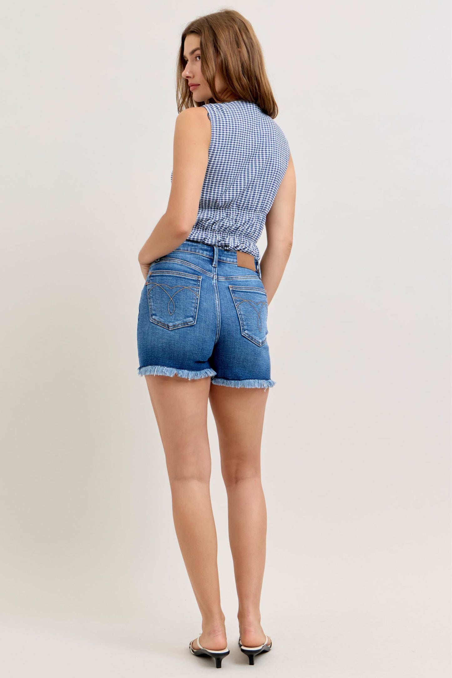 Hw Frayed Judy Blue Short