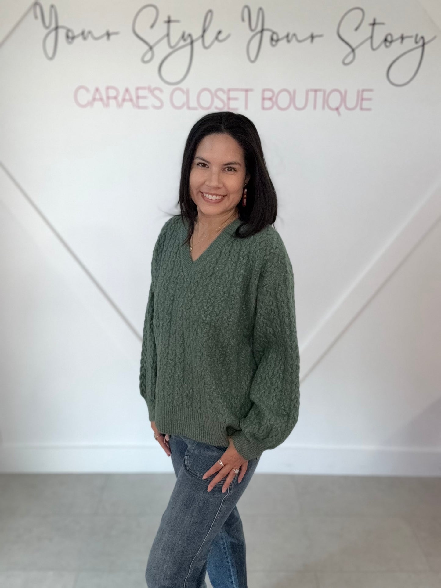 Sage Advice Sweater