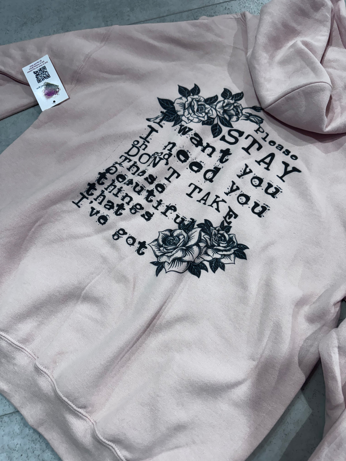 Stay I WANT you Hoodie