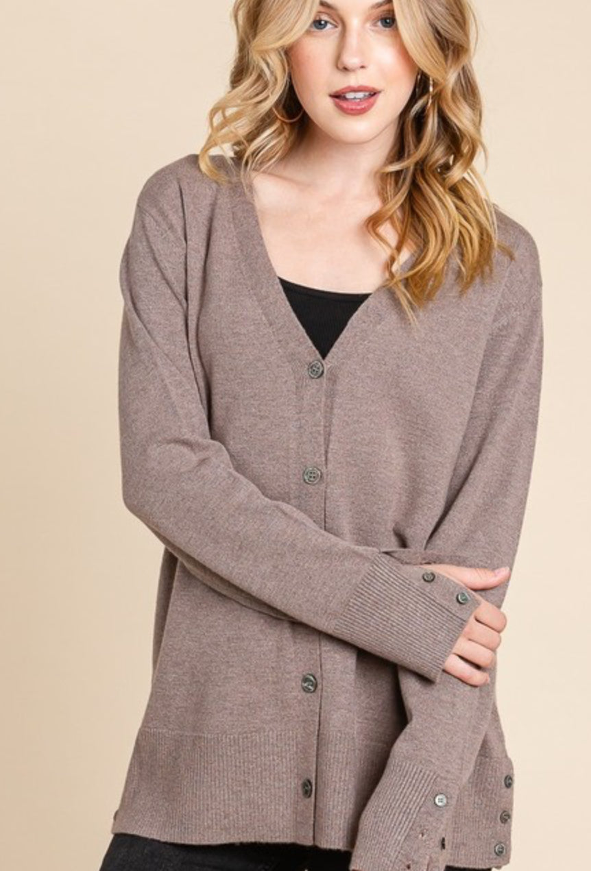 Button Up Cardigan