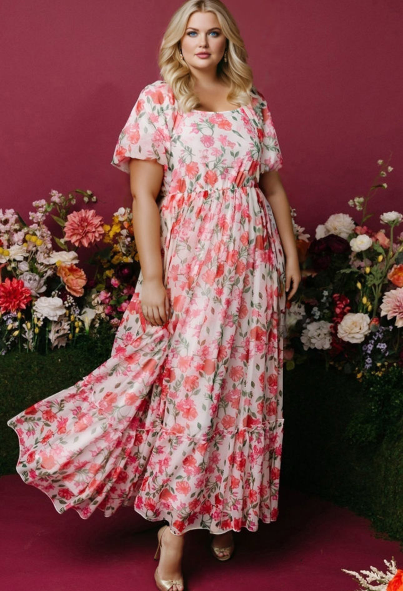 Curvy Bloom Dress