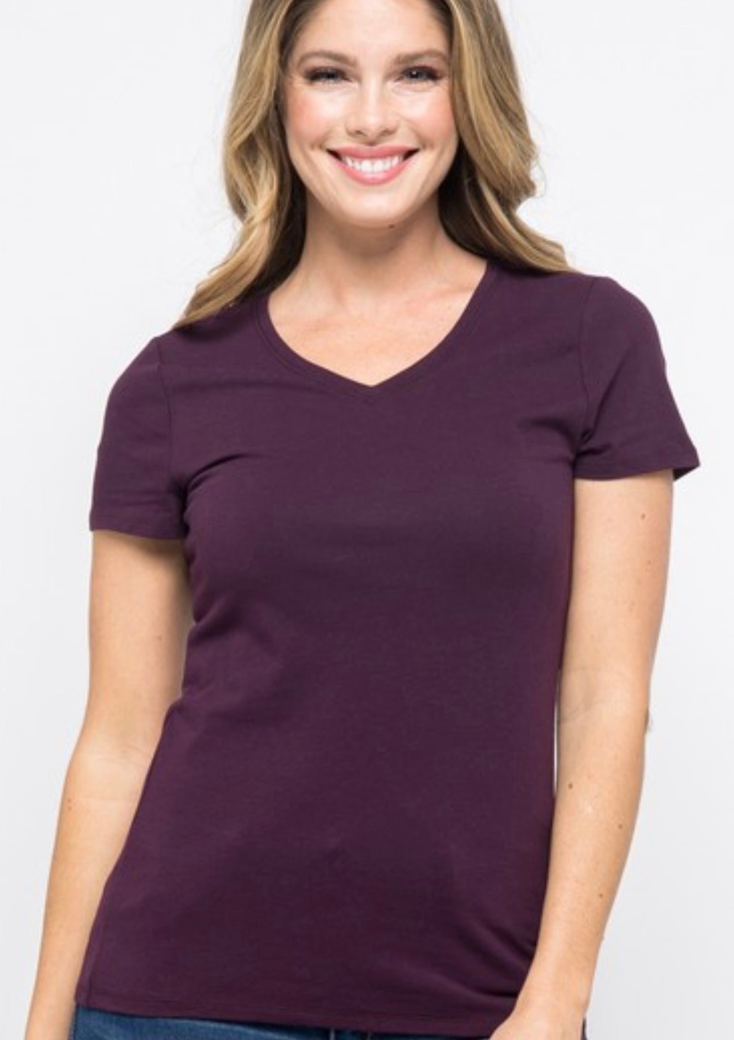 V Cielo Basic USA made tee