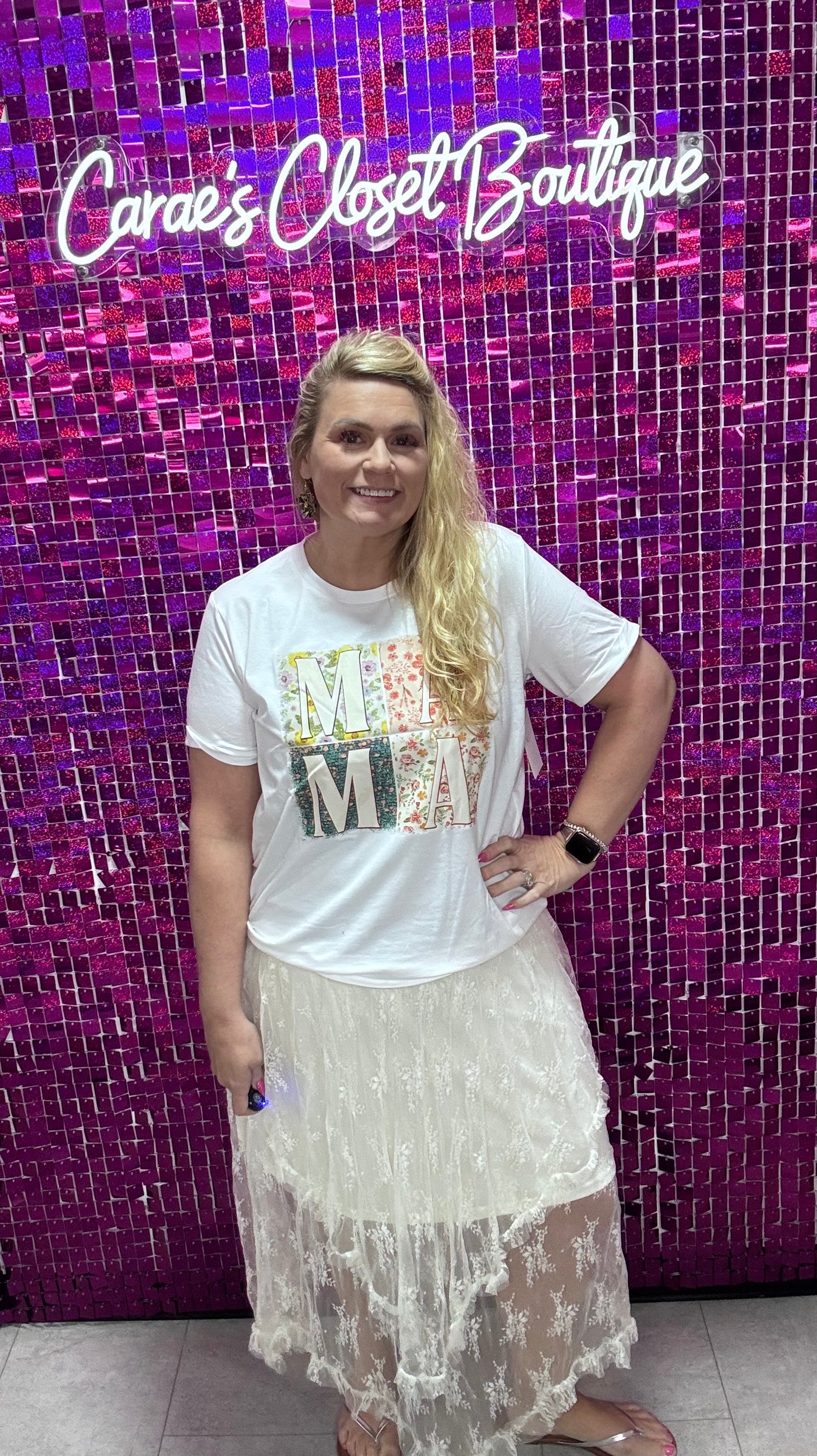 Lovely Lace Stretchy Skirt