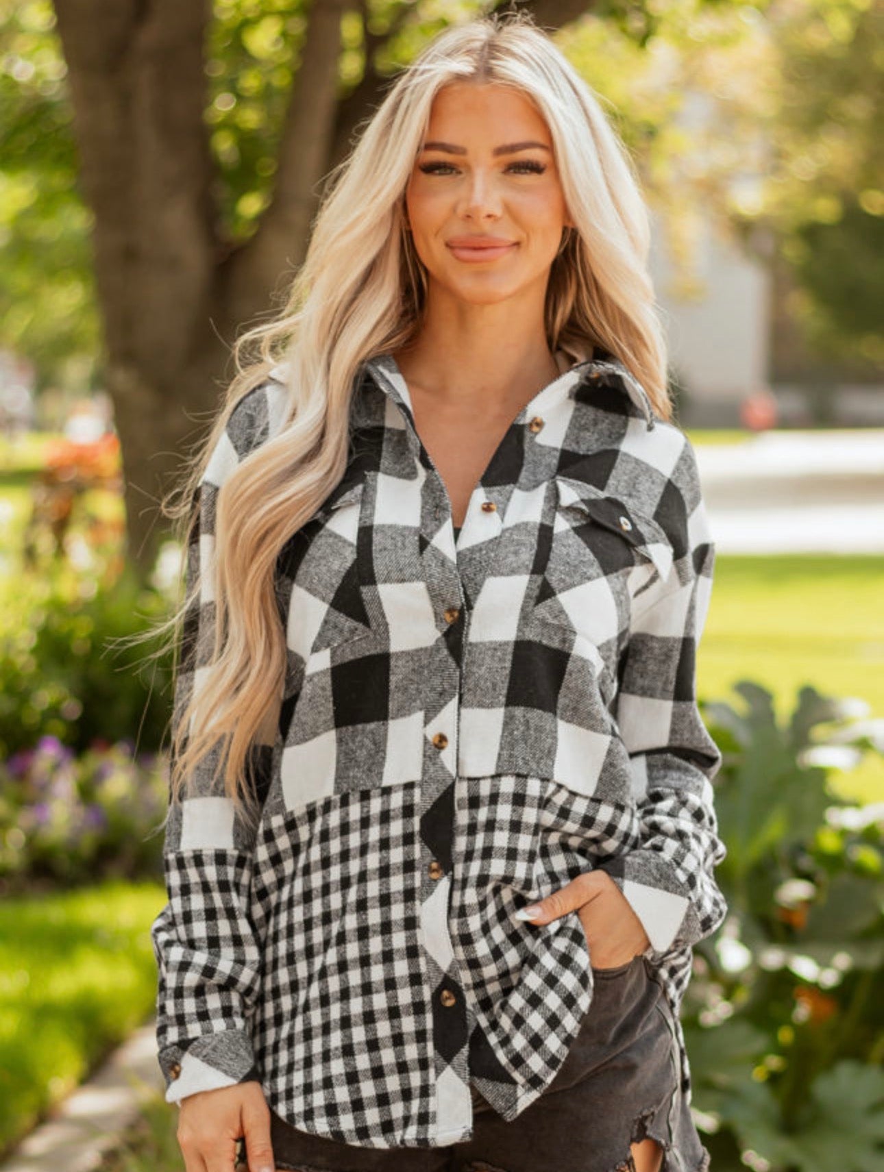 Buffalo Check shacket