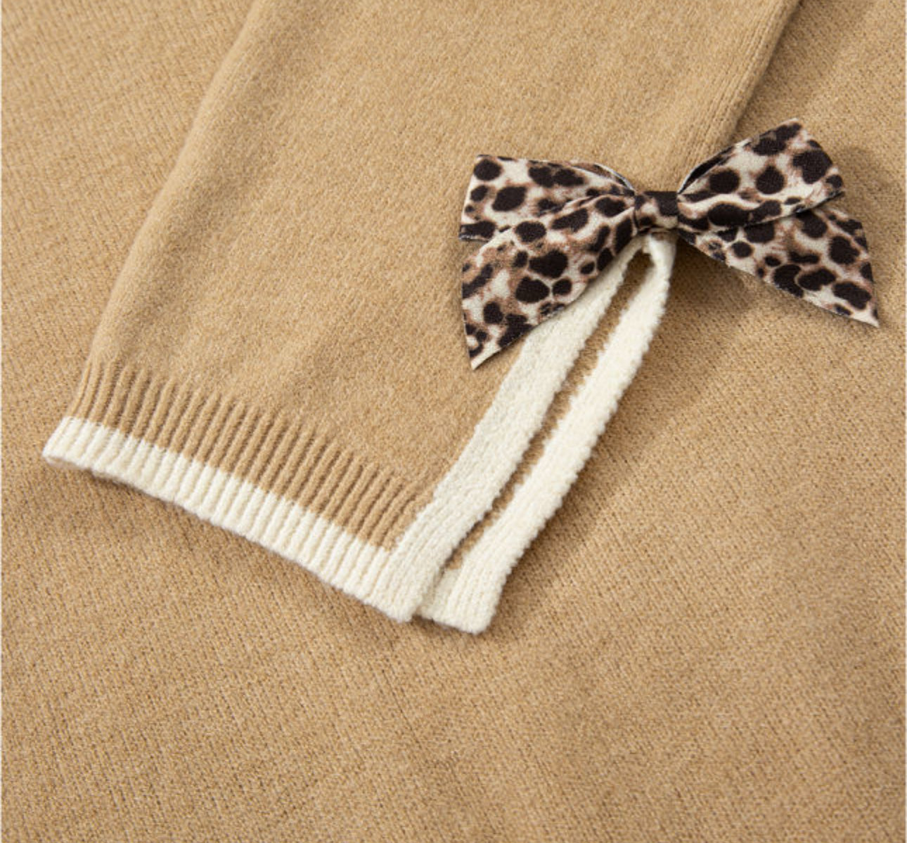 Bows N Cheetah Sweater