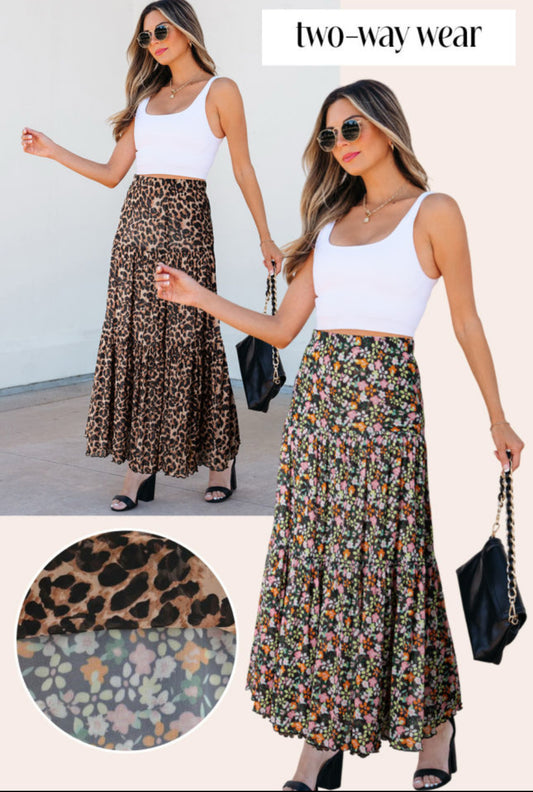 Two in One Fall Skirt