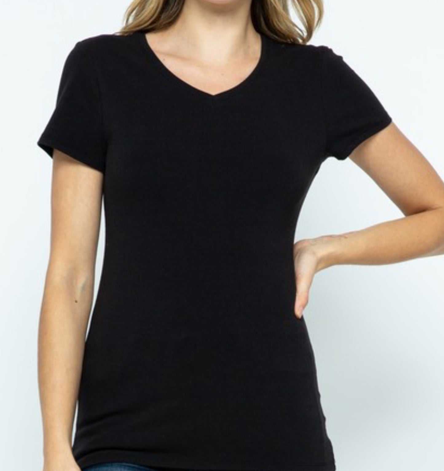 V Cielo Basic USA made tee
