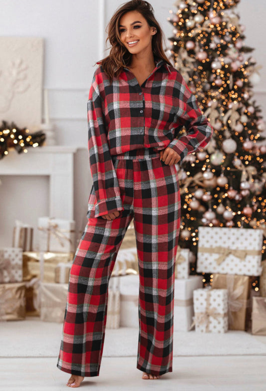 Red N Black Christmas PJ’S