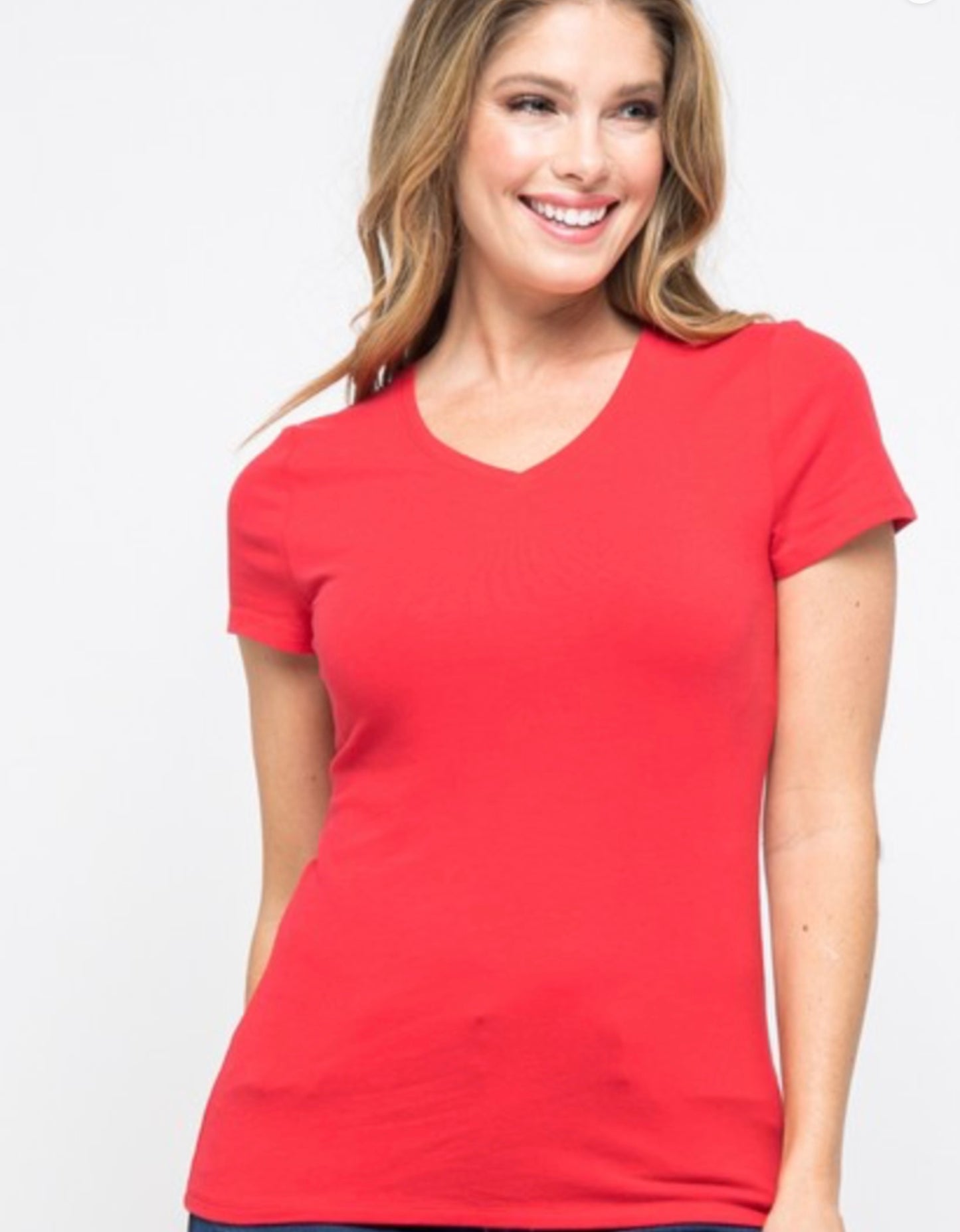 V Cielo Basic USA made tee