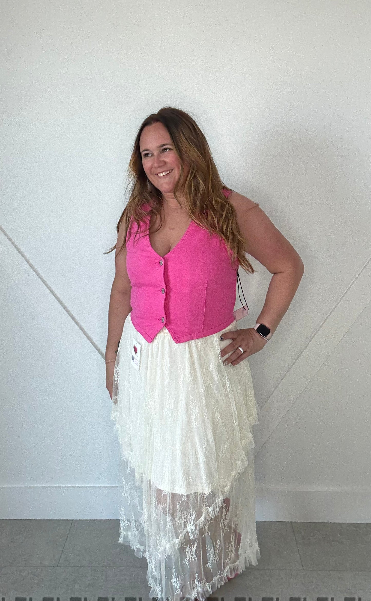 Judy Blue Pink Vest