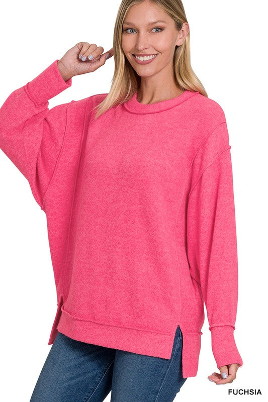 Zenana Fall Melange Sweater