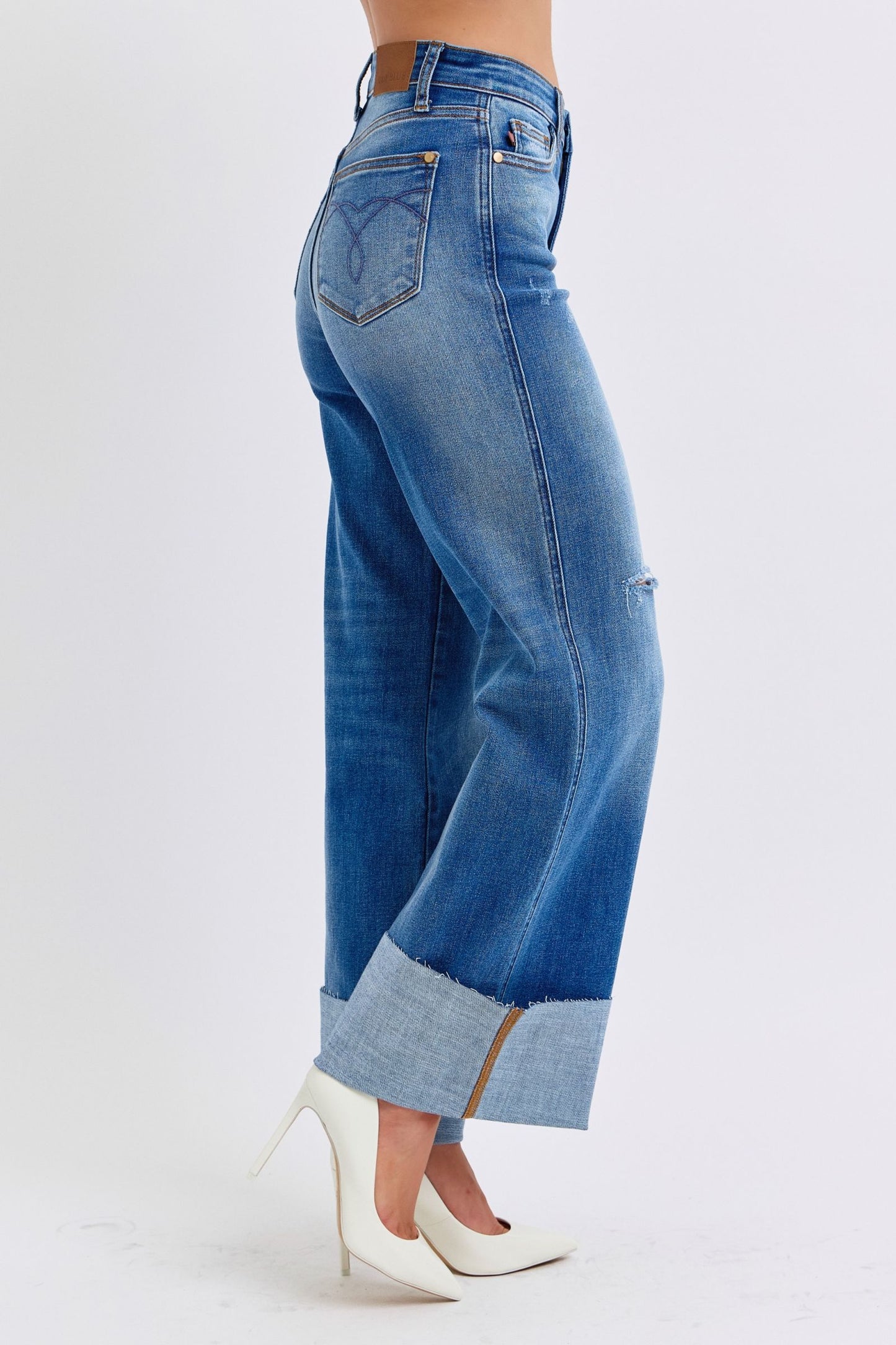 Retro Wide Leg Judy Blue