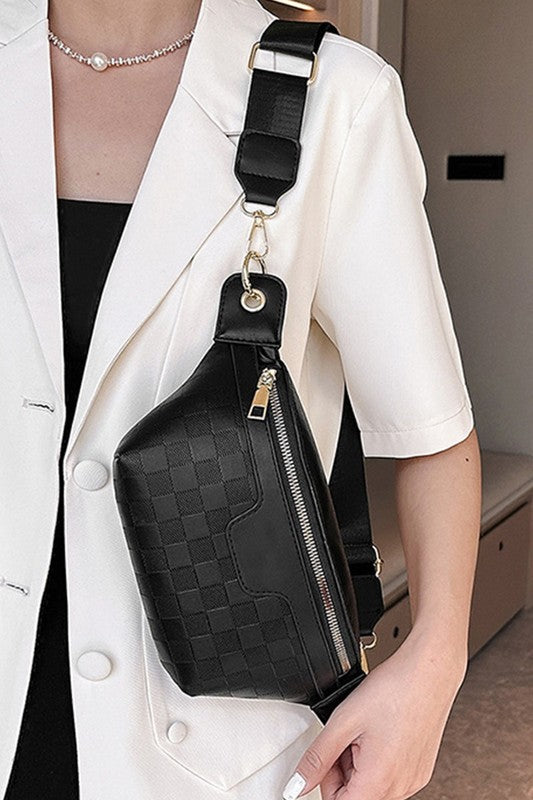 Crossbody Vegan Leather Bum Bag