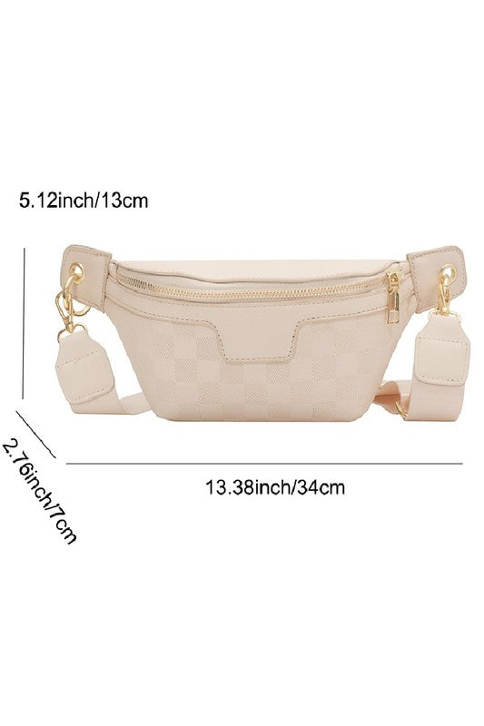 Crossbody Vegan Leather Bum Bag
