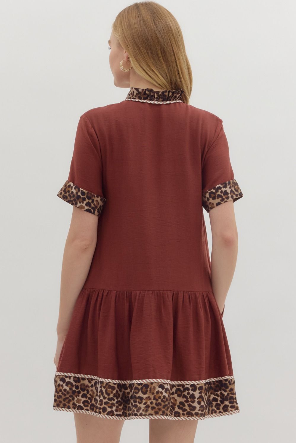 Fall Dress With Cheetah