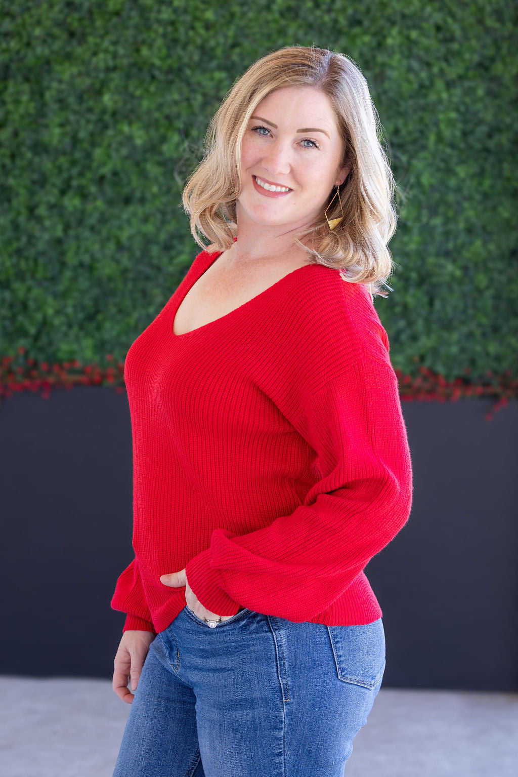 Michelle Mae Bow Tie Sweater