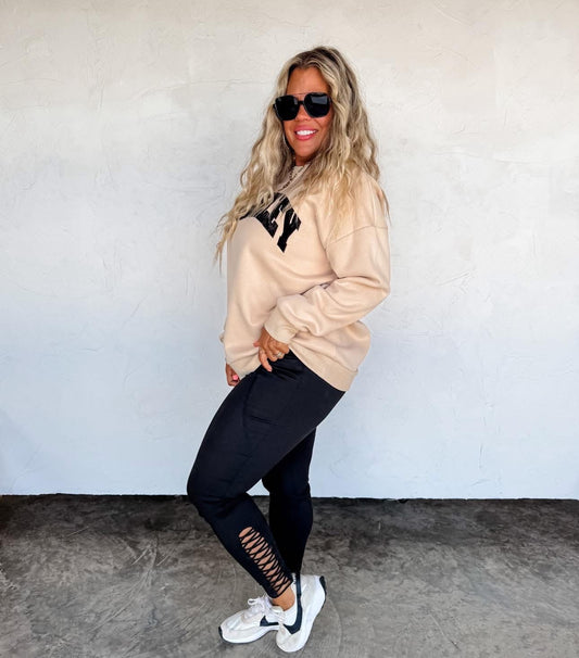 Blakeley Lace up Leggings