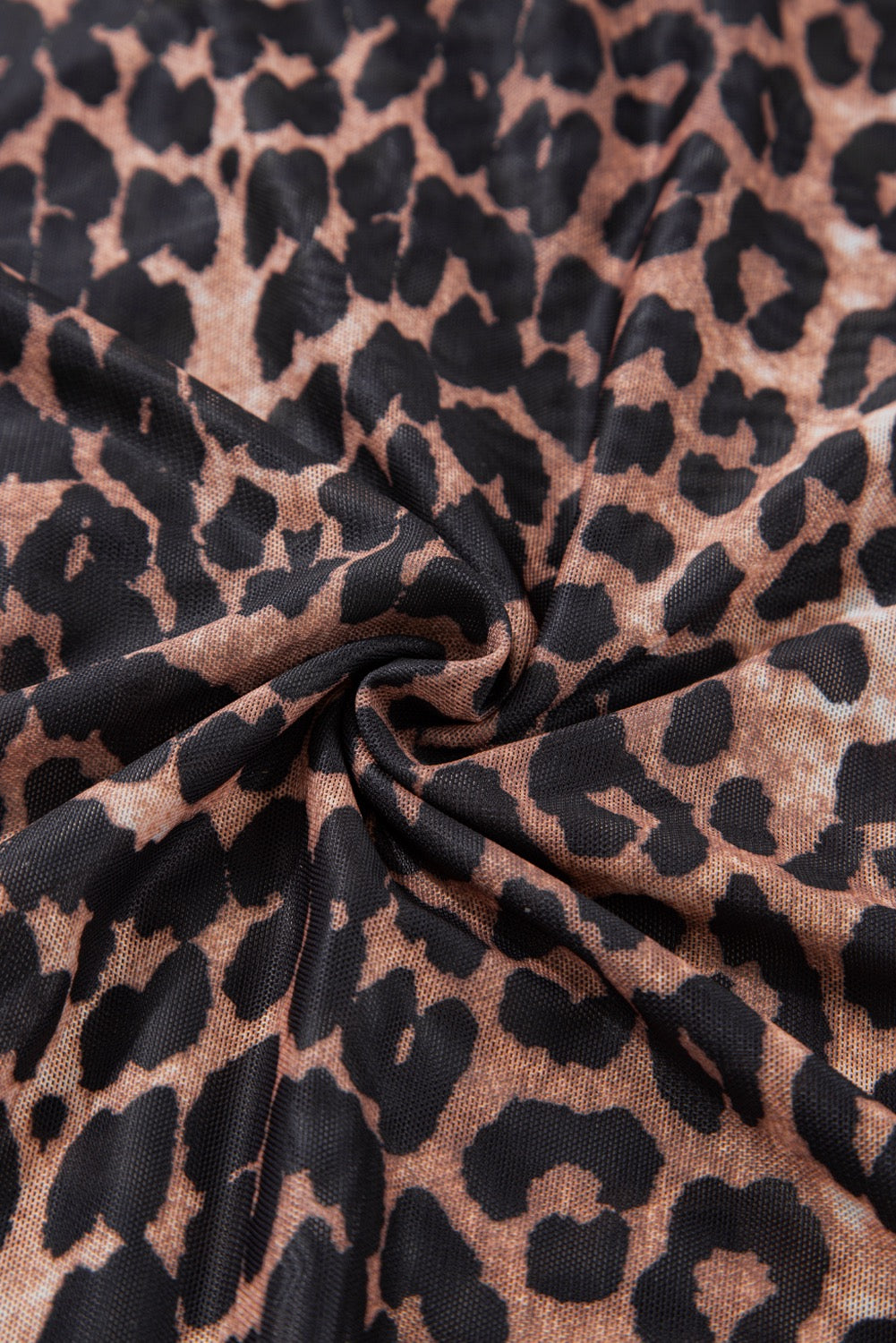 Sheer leopard Top