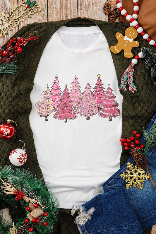 Pink Christmas Tee