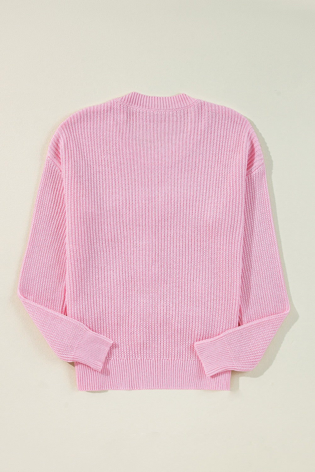 Merry & Bright Pink Sweater
