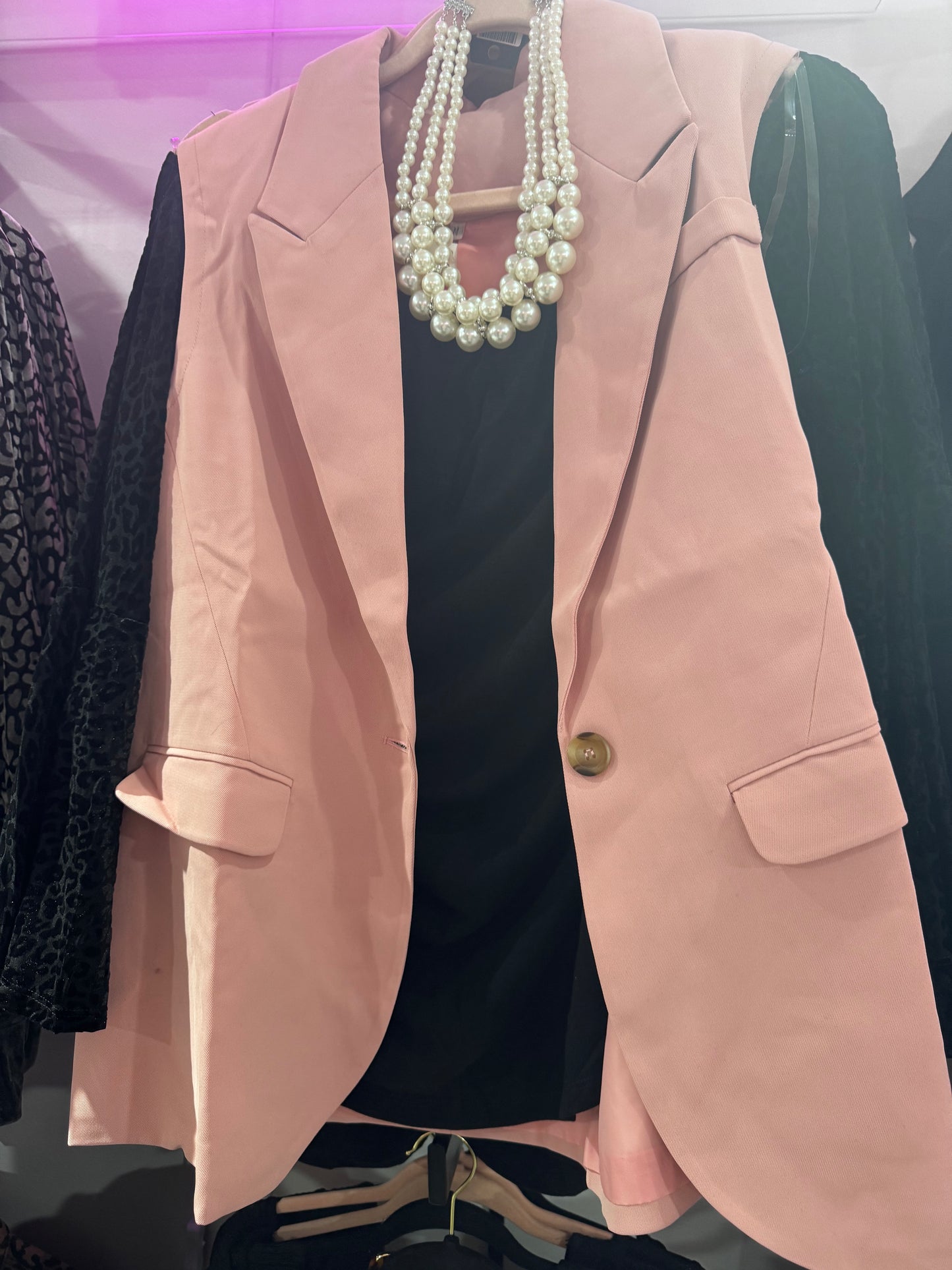 Pink vest Staple