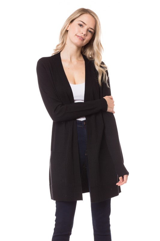 Black Classy Cardigan