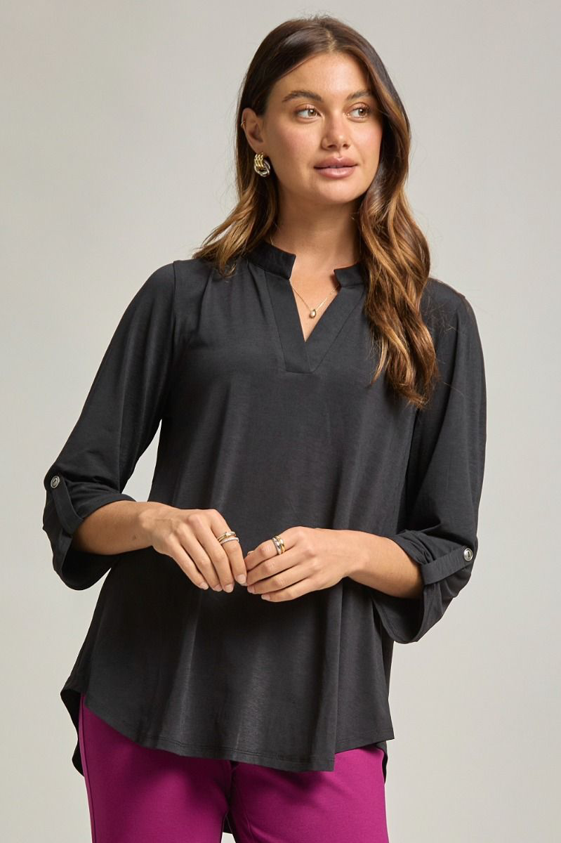 Dear Scarlett Lizzy 3/4 sleeve top