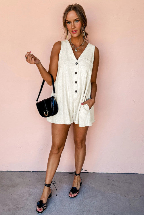Linen Romper