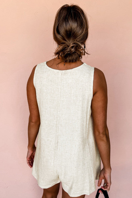 Linen Romper