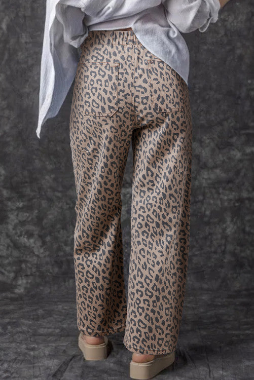 Barrel Leopard Pants