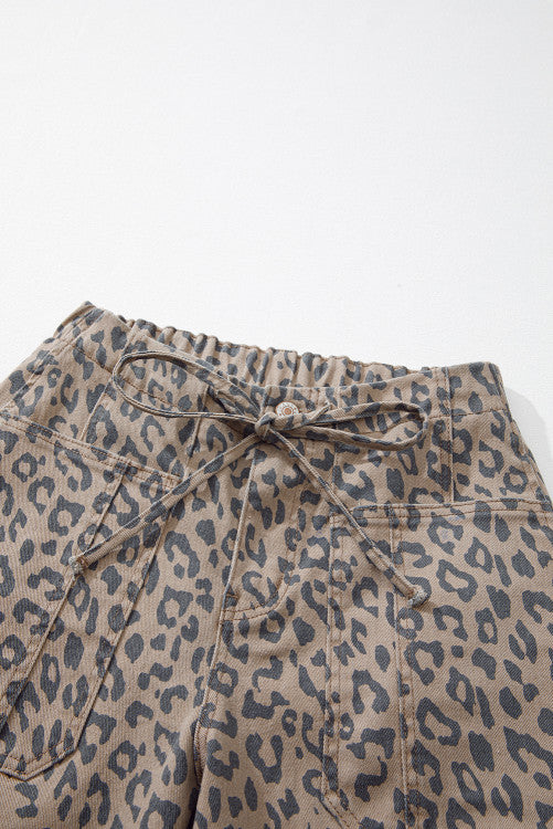 Barrel Leopard Pants
