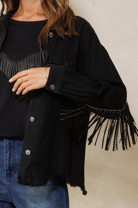 Oddi Fringe Jacket