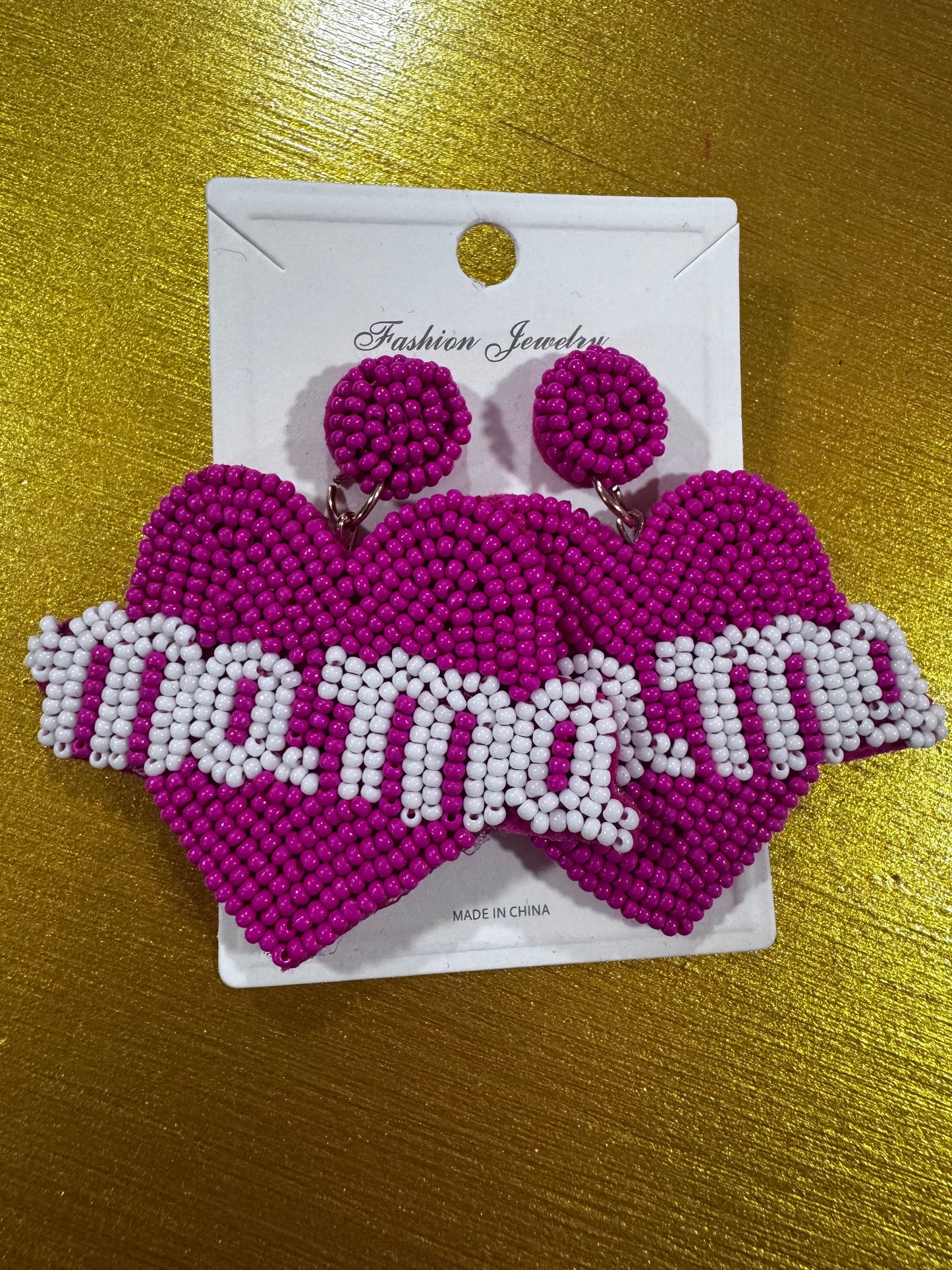 MAMA BEADED EARRINGS