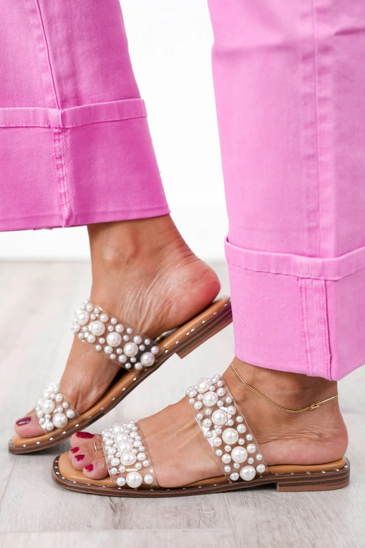 SALE Corky's  "Mamma Mia" Pearl Paved Straps Sandal