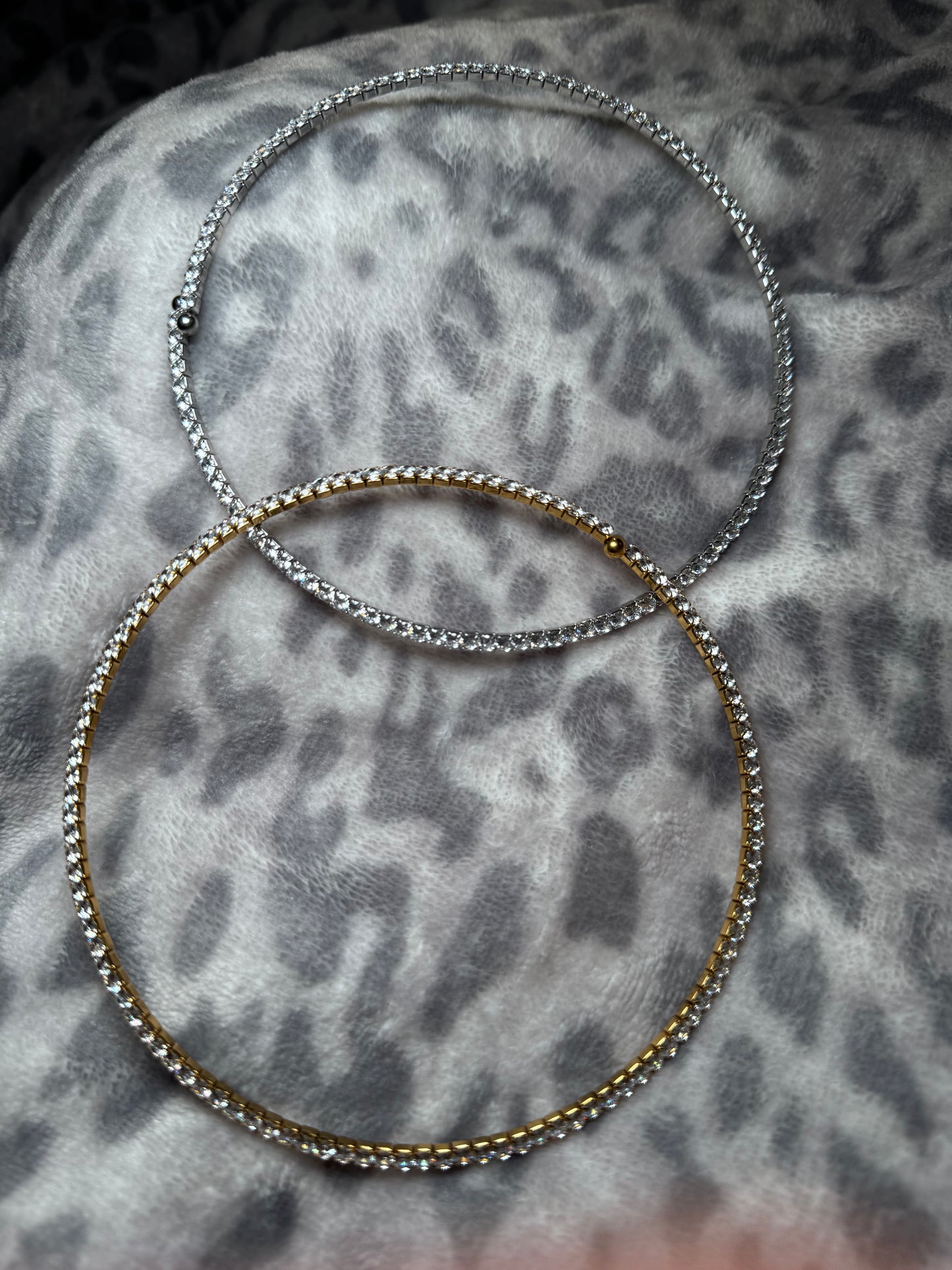 LUX Tennis Tarnish Free Necklace from Chansuttpearls