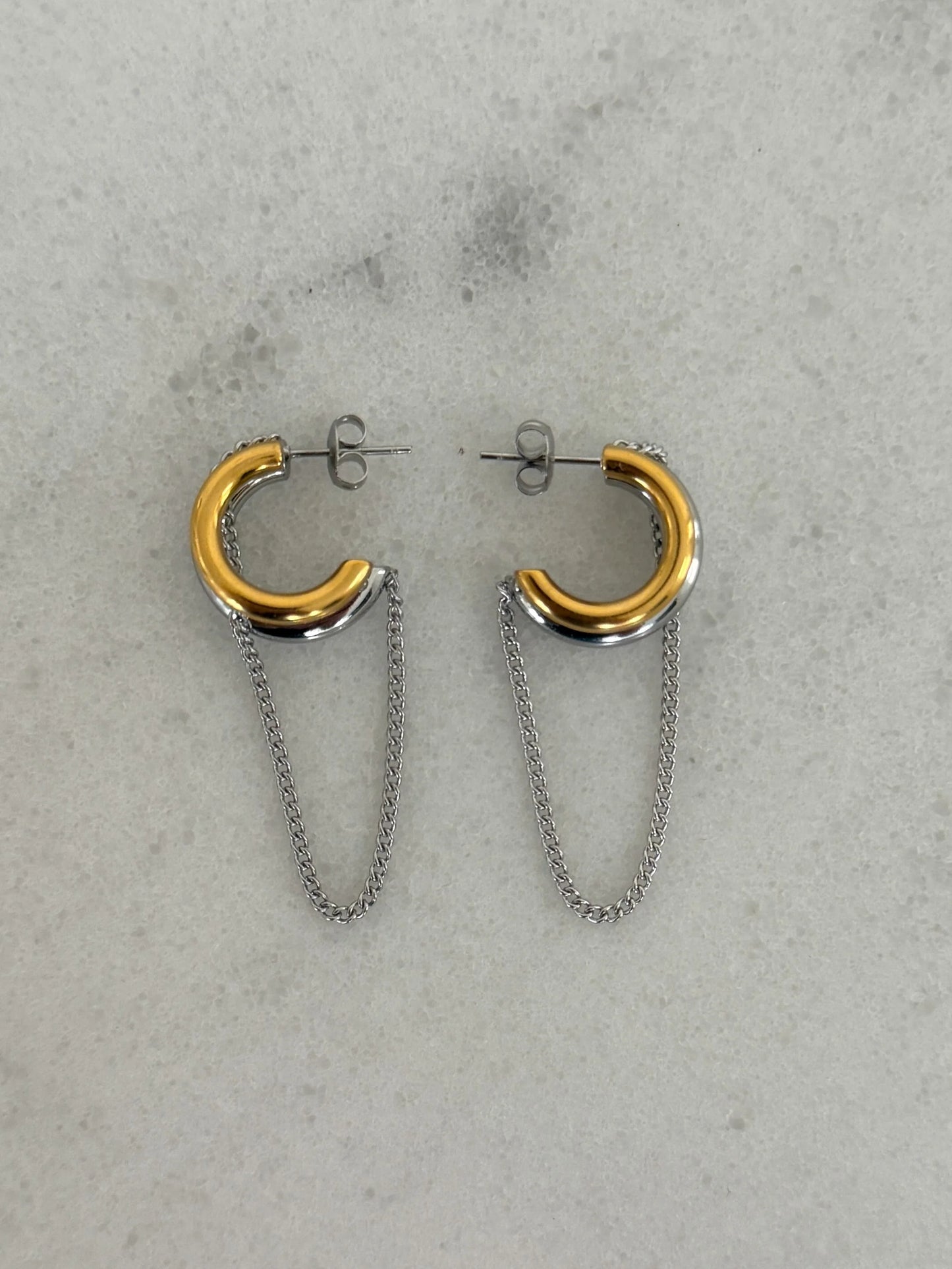 Mix Metal Beauty Earrings