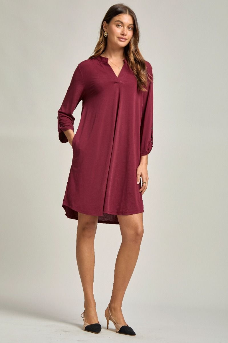 Dear Scarlett Solid Dress