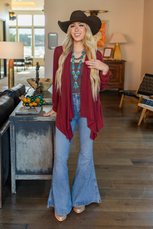 Andree Waterfall Cardi