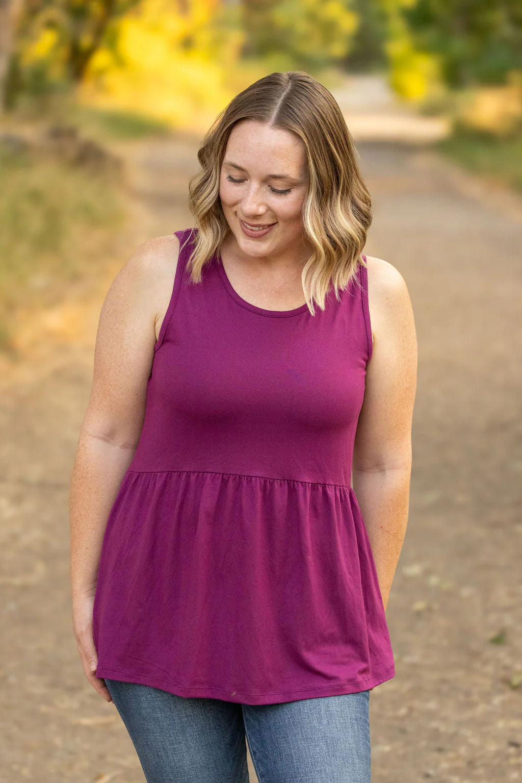 Michelle Mae Ruffled Tank