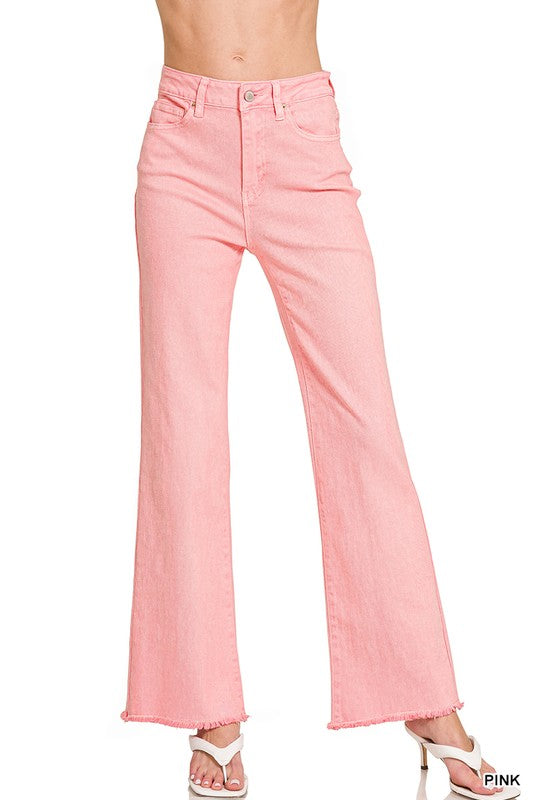 Zenana Acid Straight Jeans