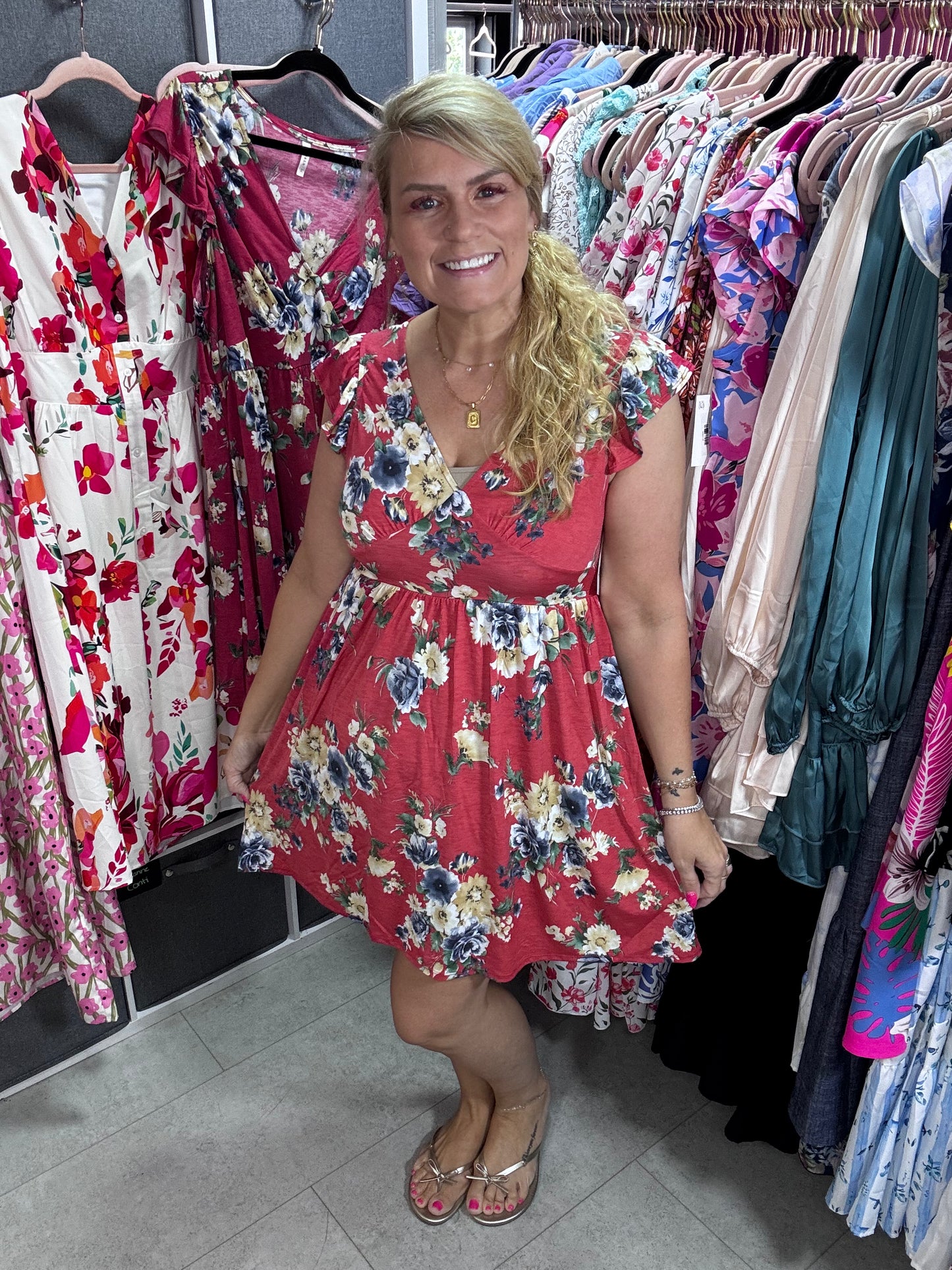 Floral dress