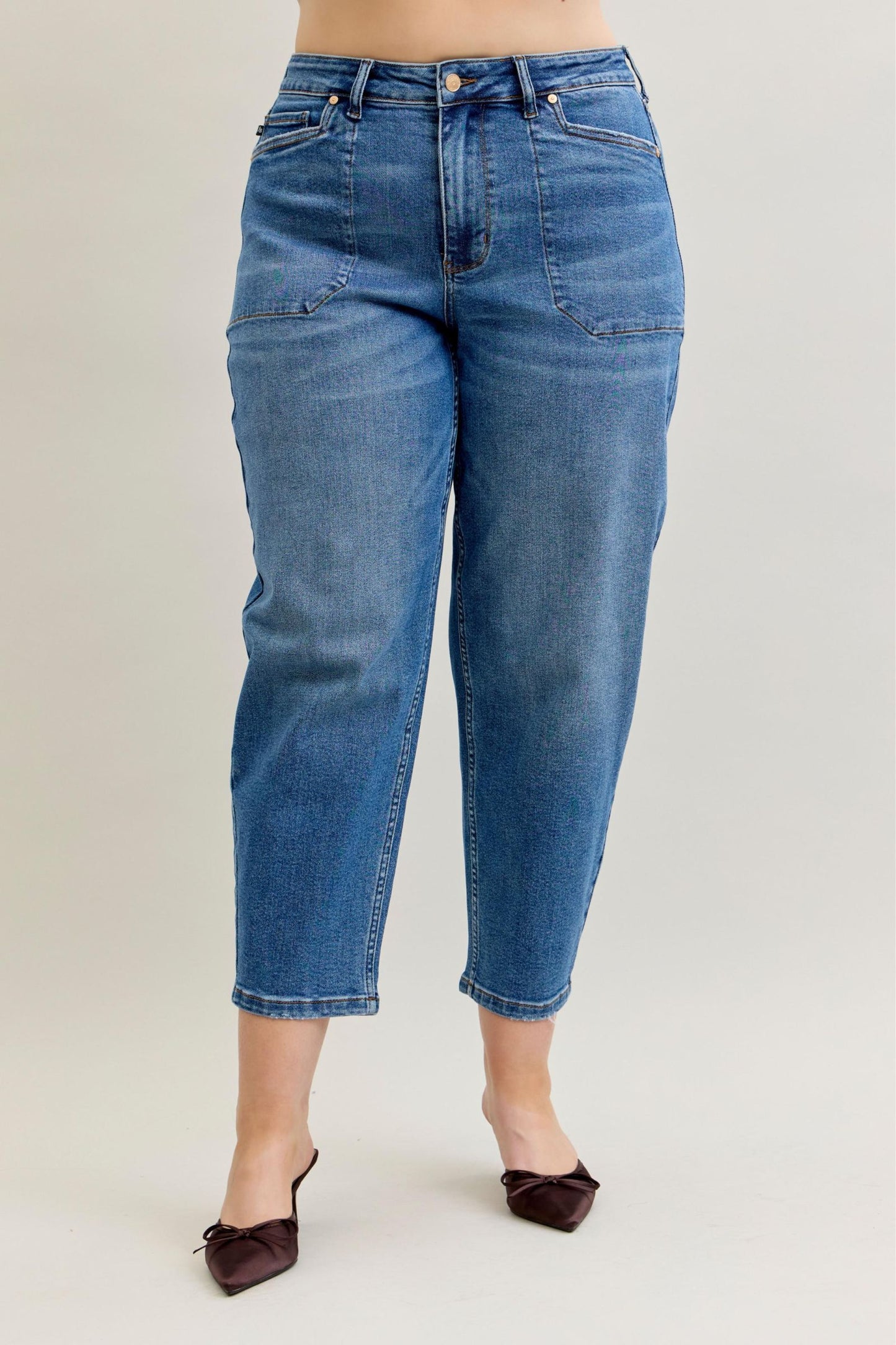 Judy Blue Barrel Jeans