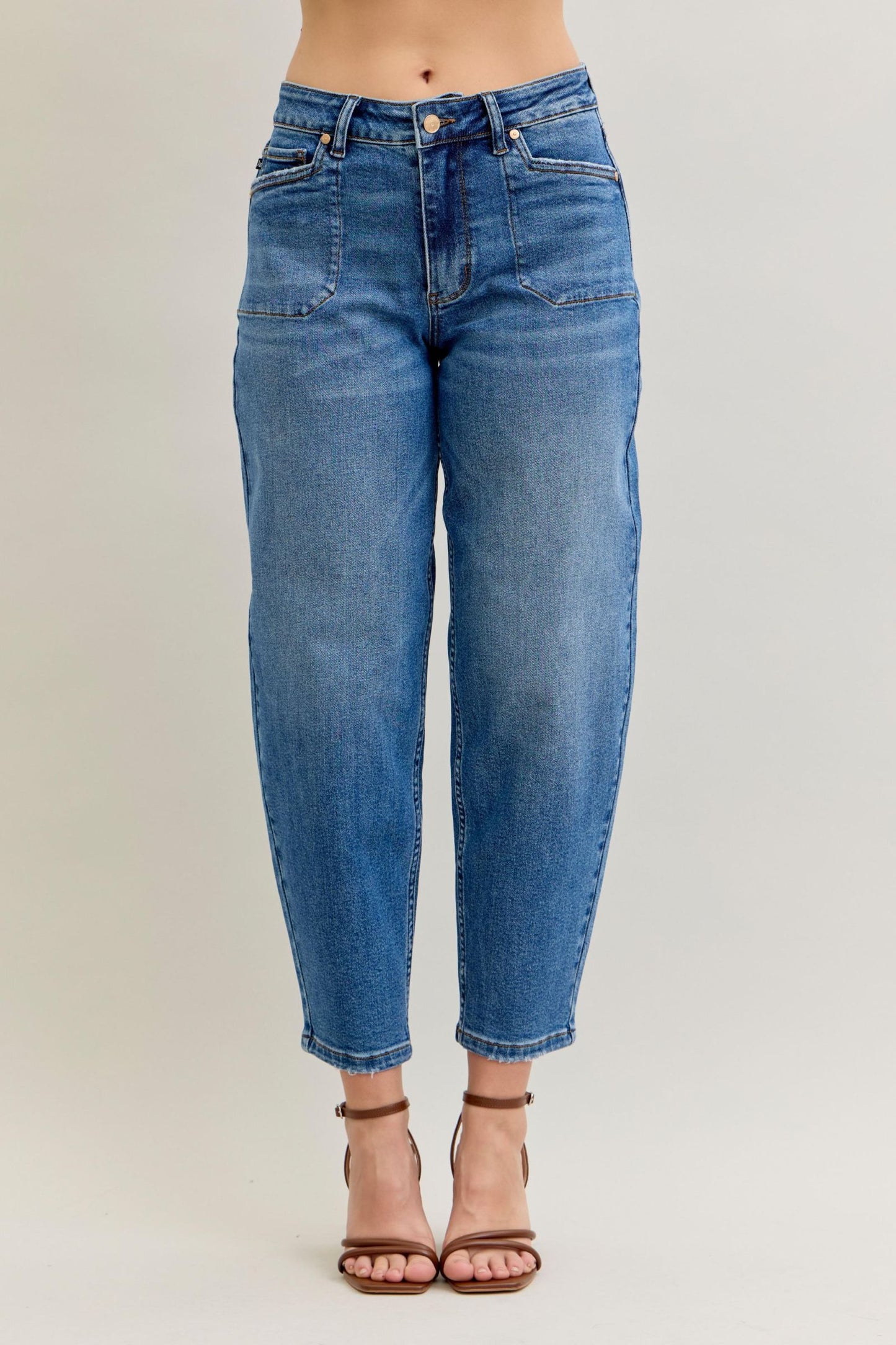 Judy Blue Barrel Jeans