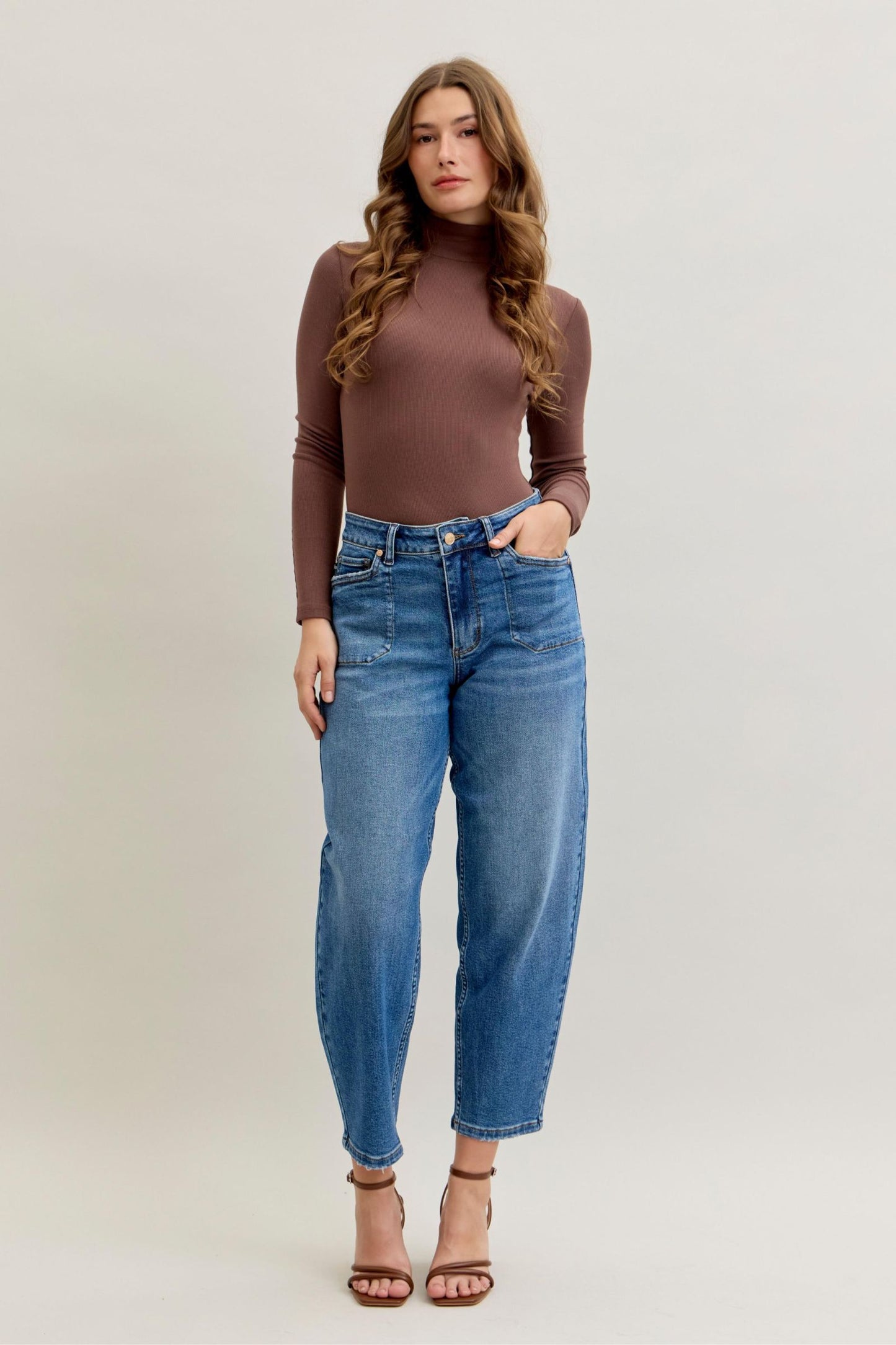 Judy Blue Barrel Jeans