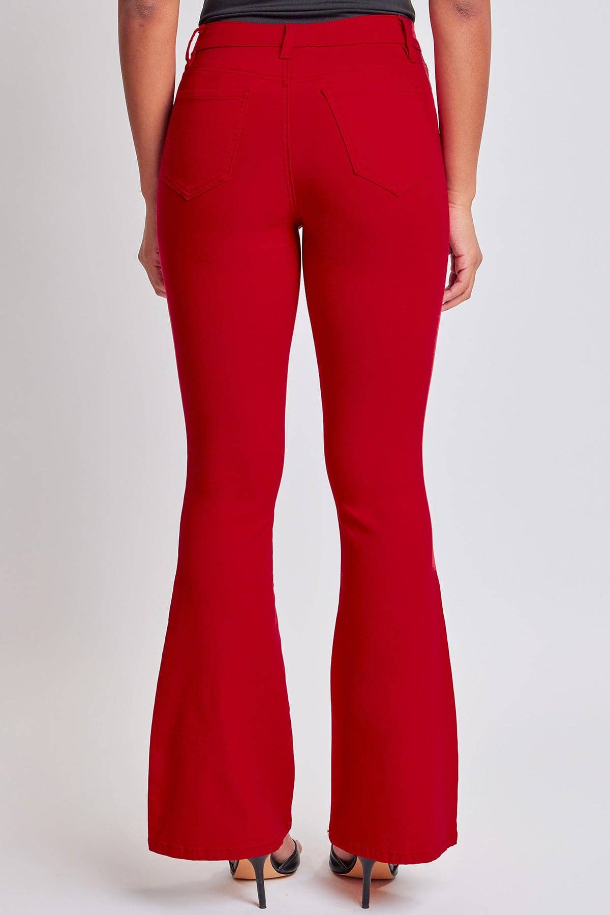 Hyperstretch Flare Pants Christmas  Red